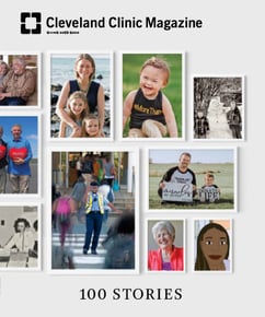 Cover of the 100 Stories issue